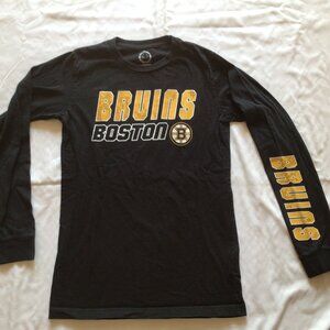 Kids Boston Bruins Long Sleeve T-Shirt Size Large
